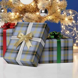 ScotsTee Shop Scottish Bell Tartan Christmas Wrapping Paper Tartan Gift Wrap