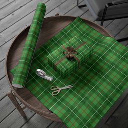 ScotsTee Shop Scottish Galloway Tartan Christmas Wrapping Paper Tartan Gift Wrap