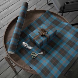 ScotsTee Shop Scottish Horsburgh Tartan Christmas Wrapping Paper Tartan Gift Wrap