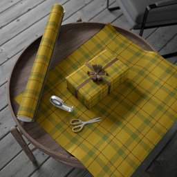 ScotsTee Shop Scottish Houston Tartan Christmas Wrapping Paper Tartan Gift Wrap
