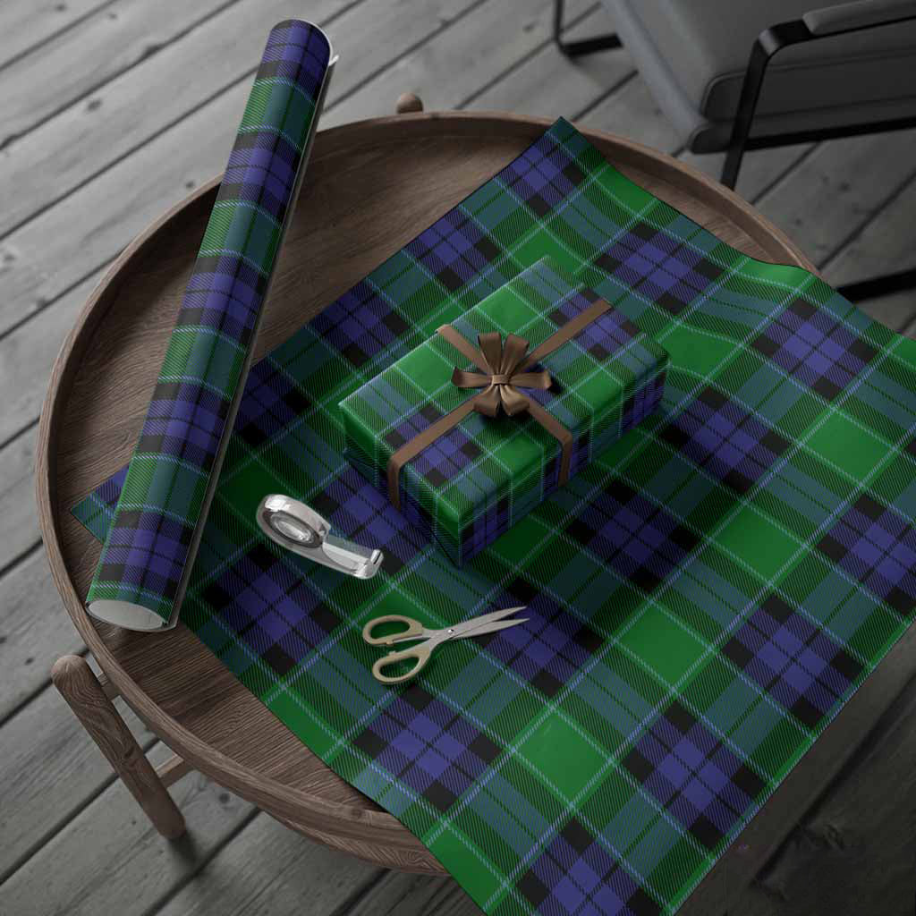 ScotsTee Shop Scottish Haldane Tartan Christmas Wrapping Paper Tartan Gift Wrap