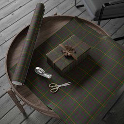 ScotsTee Shop Scottish Hall Tartan Christmas Wrapping Paper Tartan Gift Wrap