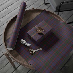 ScotsTee Shop Scottish Cumming Tartan Christmas Wrapping Paper Tartan Gift Wrap
