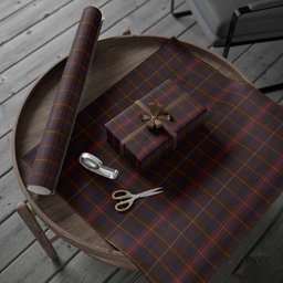ScotsTee Shop Scottish Griffiths of Wales Tartan Christmas Wrapping Paper Tartan Gift Wrap