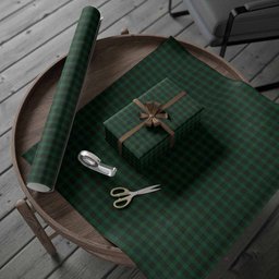 ScotsTee Shop Scottish Graham Tartan Christmas Wrapping Paper Tartan Gift Wrap