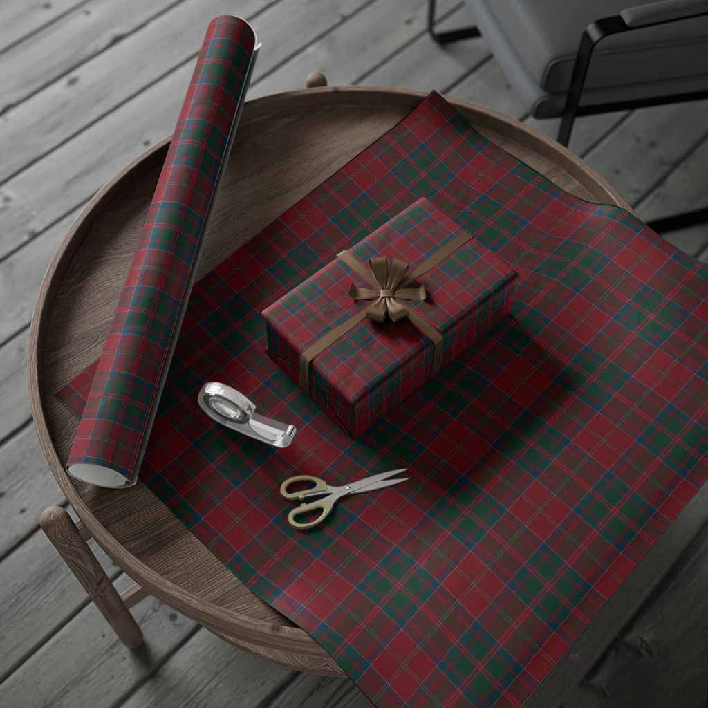 ScotsTee Shop Scottish MacDonald (McDonald) of Glencoe Tartan Christmas Wrapping Paper Tartan Gift Wrap