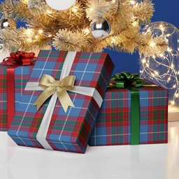 ScotsTee Shop Scottish Crichton (Crighton) Tartan Christmas Wrapping Paper Tartan Gift Wrap