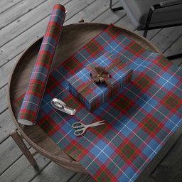 ScotsTee Shop Scottish Crichton (Crighton) Tartan Christmas Wrapping Paper Tartan Gift Wrap