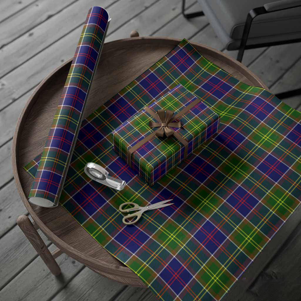 ScotsTee Shop Scottish Dalrymple Tartan Christmas Wrapping Paper Tartan Gift Wrap