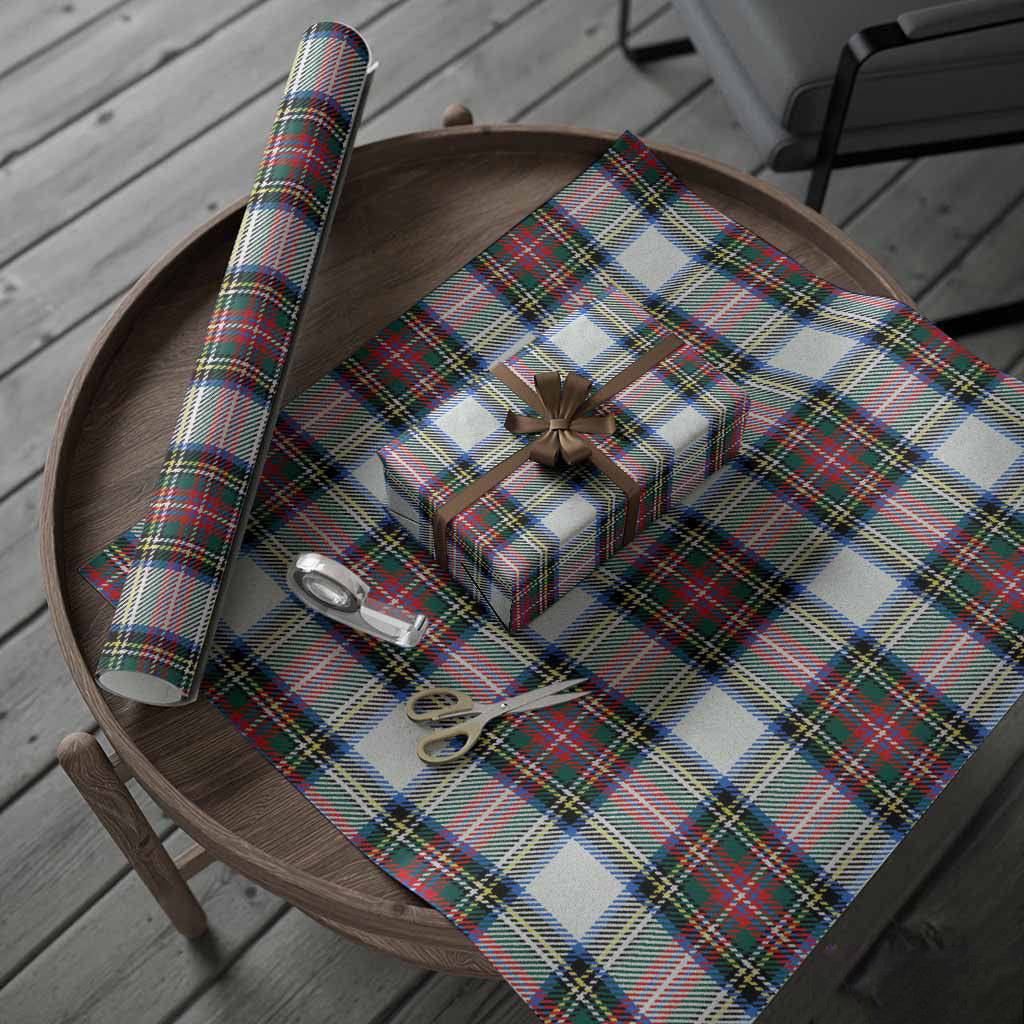 ScotsTee Shop Scottish Dennistoun Tartan Christmas Wrapping Paper Tartan Gift Wrap
