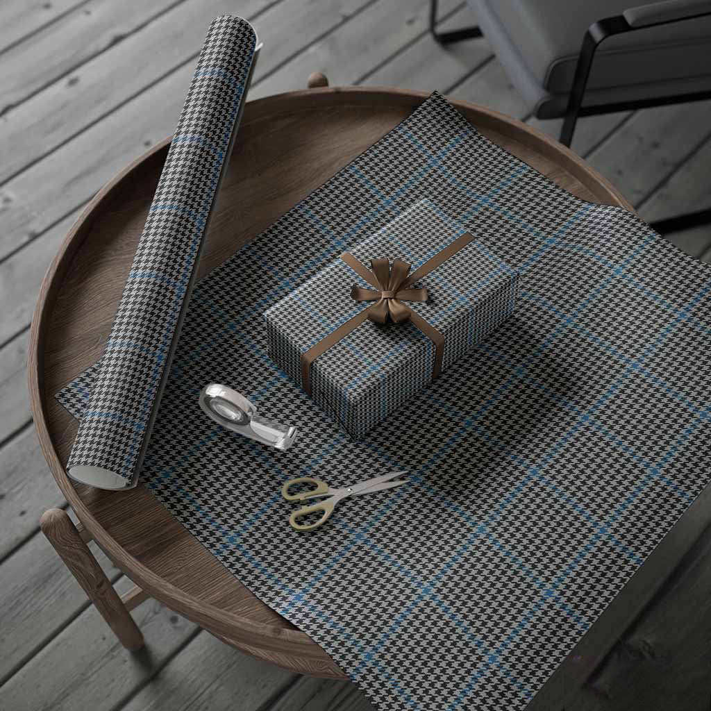 ScotsTee Shop Scottish Gladstone (Gladstanes) Tartan Christmas Wrapping Paper Tartan Gift Wrap