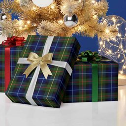 ScotsTee Shop Scottish Smith Tartan Christmas Wrapping Paper Tartan Gift Wrap