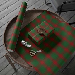 ScotsTee Shop Scottish Middleton Tartan Christmas Wrapping Paper Tartan Gift Wrap