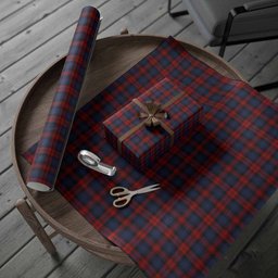 ScotsTee Shop Scottish MacLachlan (McLachlan) Tartan Christmas Wrapping Paper Tartan Gift Wrap