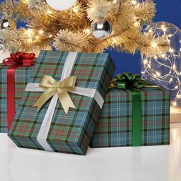 ScotsTee Shop Scottish Paisley Tartan Christmas Wrapping Paper Tartan Gift Wrap
