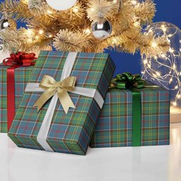 ScotsTee Shop Scottish Whitelaw Tartan Christmas Wrapping Paper Tartan Gift Wrap