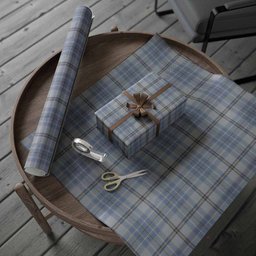 ScotsTee Shop Scottish Tweedie Tartan Christmas Wrapping Paper Tartan Gift Wrap