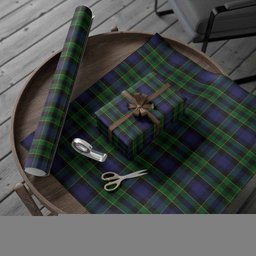 ScotsTee Shop Scottish Mowat Tartan Christmas Wrapping Paper Tartan Gift Wrap