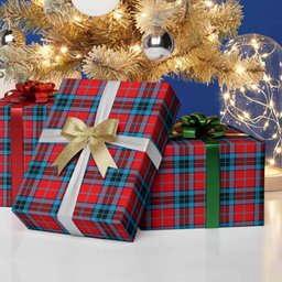 ScotsTee Shop Scottish MacTavish (McTavish) Tartan Christmas Wrapping Paper Tartan Gift Wrap