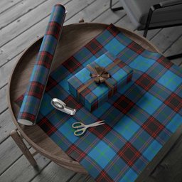 ScotsTee Shop Scottish Wedderburn Tartan Christmas Wrapping Paper Tartan Gift Wrap
