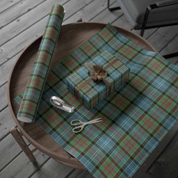 ScotsTee Shop Scottish Walkinshaw Tartan Christmas Wrapping Paper Tartan Gift Wrap