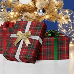 ScotsTee Shop Scottish Orr Tartan Christmas Wrapping Paper Tartan Gift Wrap