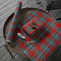 ScotsTee Shop Scottish MacLeay (McLeay) Tartan Christmas Wrapping Paper Tartan Gift Wrap