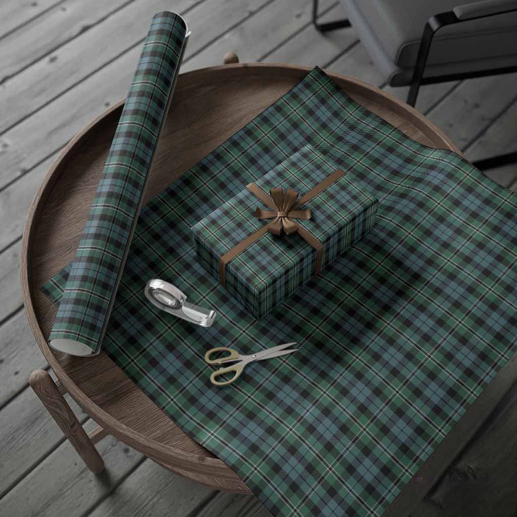 ScotsTee Shop Scottish Melville Tartan Christmas Wrapping Paper Tartan Gift Wrap