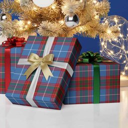 ScotsTee Shop Scottish Spalding Tartan Christmas Wrapping Paper Tartan Gift Wrap