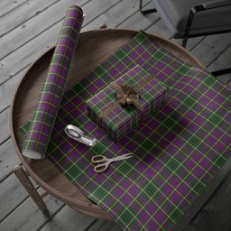 ScotsTee Shop Scottish Taylor (Tailyour) Tartan Christmas Wrapping Paper Tartan Gift Wrap