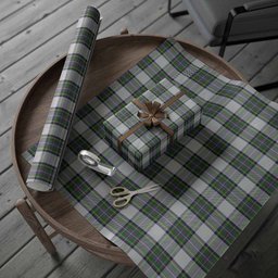 ScotsTee Shop Scottish Pritchard Tartan Christmas Wrapping Paper Tartan Gift Wrap