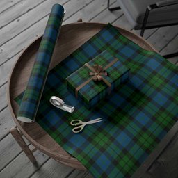 ScotsTee Shop Scottish MacKie (McKie) Tartan Christmas Wrapping Paper Tartan Gift Wrap