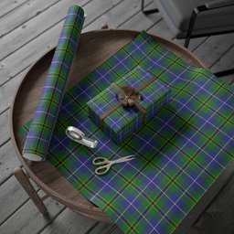 ScotsTee Shop Scottish Turnbull Tartan Christmas Wrapping Paper Tartan Gift Wrap