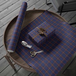 ScotsTee Shop Scottish MacLaine (McLaine) Tartan Christmas Wrapping Paper Tartan Gift Wrap