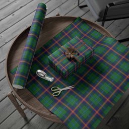 ScotsTee Shop Scottish Young Tartan Christmas Wrapping Paper Tartan Gift Wrap