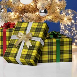 ScotsTee Shop Scottish MacLeod (McLeod) Tartan Christmas Wrapping Paper Tartan Gift Wrap