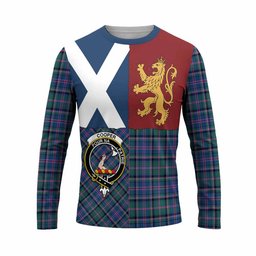 ScotsTee Shop Scottish Cooper Crest Tartan T-shirt Lion Rampant Saltire Style