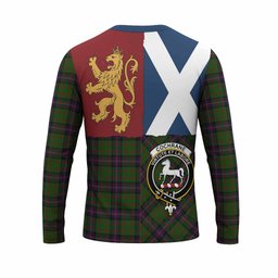 ScotsTee Shop Scottish Cochrane Crest Tartan T-shirt Lion Rampant Saltire Style