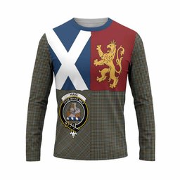 ScotsTee Shop Scottish Haig Crest Tartan T-shirt Lion Rampant Saltire Style