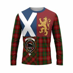 ScotsTee Shop Scottish Nesbitt (Nisbet) Crest Tartan T-shirt Lion Rampant Saltire Style
