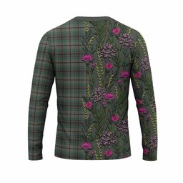 ScotsTee Shop Scottish Craig Family Crest Tartan T-shirt Scottish Thistle Flower Half Style