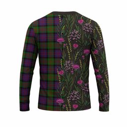 ScotsTee Shop Scottish Coull Family Crest Tartan T-shirt Scottish Thistle Flower Half Style