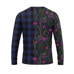 ScotsTee Shop Scottish Home (Hume) Family Crest Tartan T-shirt Scottish Thistle Flower Half Style
