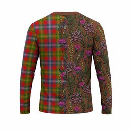 ScotsTee Shop Scottish Forrester (Foster) Family Crest Tartan T-shirt Scottish Thistle Flower Half Style