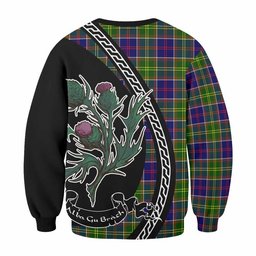 ScotsTee Shop Arnott Family Crest Tartan Sweatshirt Alba Thistle Inspired