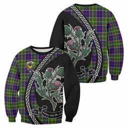 ScotsTee Shop Arnott Family Crest Tartan Sweatshirt Alba Thistle Inspired
