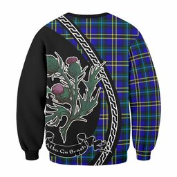 ScotsTee Shop Hope Family Crest Tartan Sweatshirt Alba Thistle Inspired