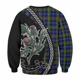 ScotsTee Shop Smith Family Crest Tartan Sweatshirt Alba Thistle Inspired