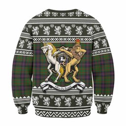 ScotsTee Shop Cochrane Clan Tartan Crest Christmas Sweatshirt Coat of Arms Funny Style