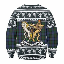 ScotsTee Shop Baird Clan Tartan Crest Christmas Sweatshirt Coat of Arms Funny Style
